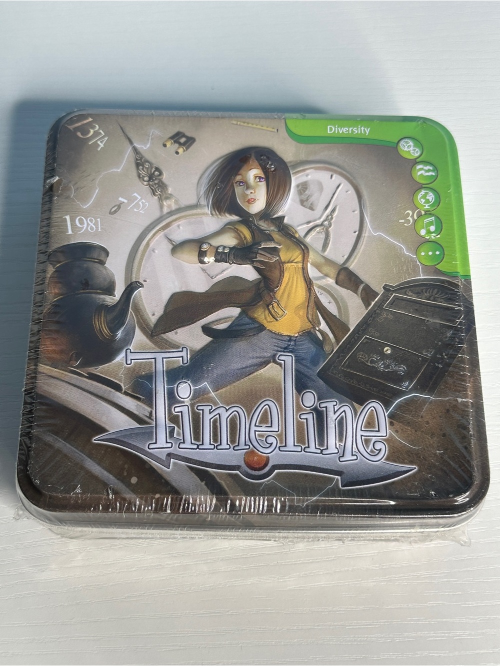 Timeline: Diversity card game in tin - sealed